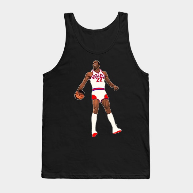 LARRY NANCE '84 Dunk Contest Tank Top by darklordpug